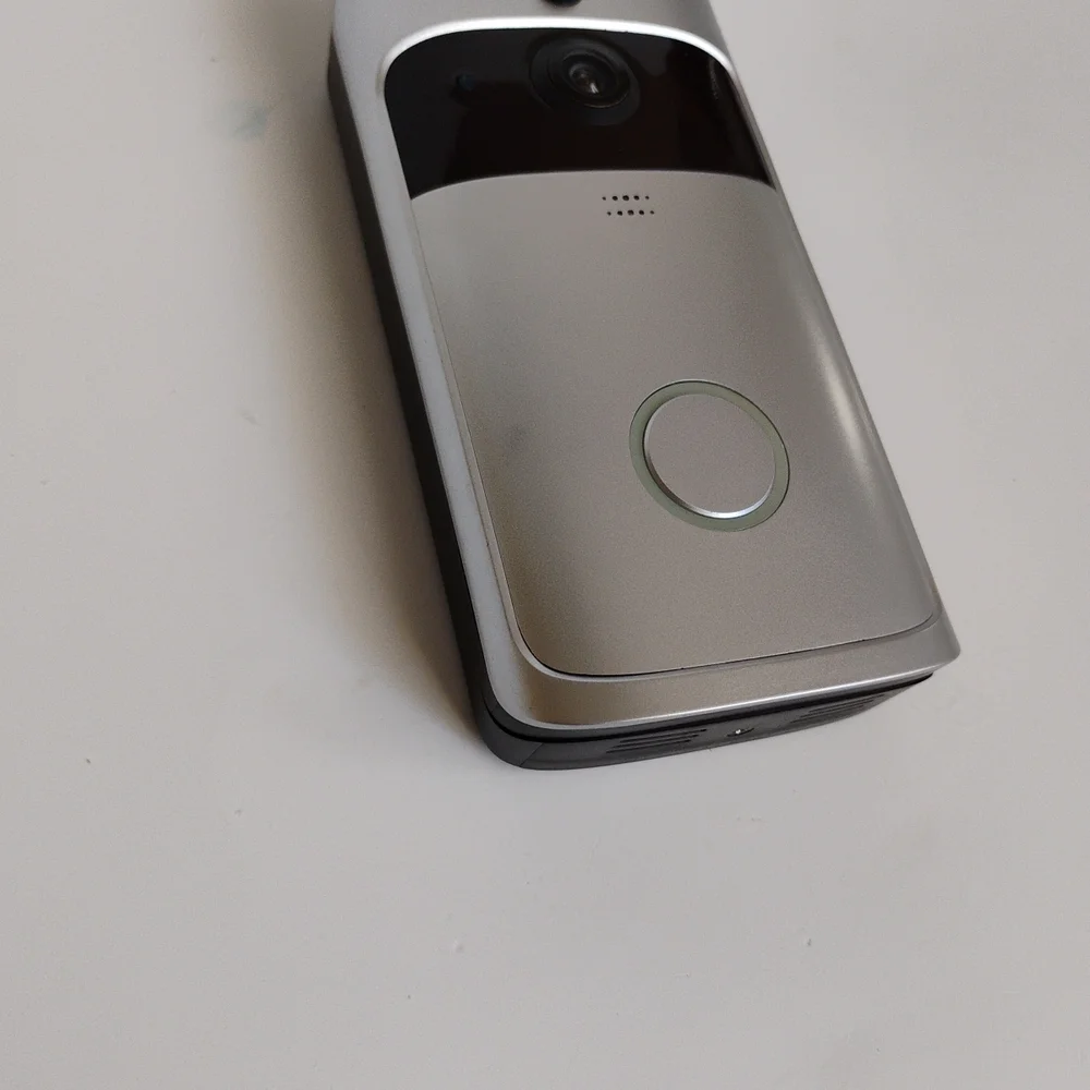 Silver Video Doorbell
